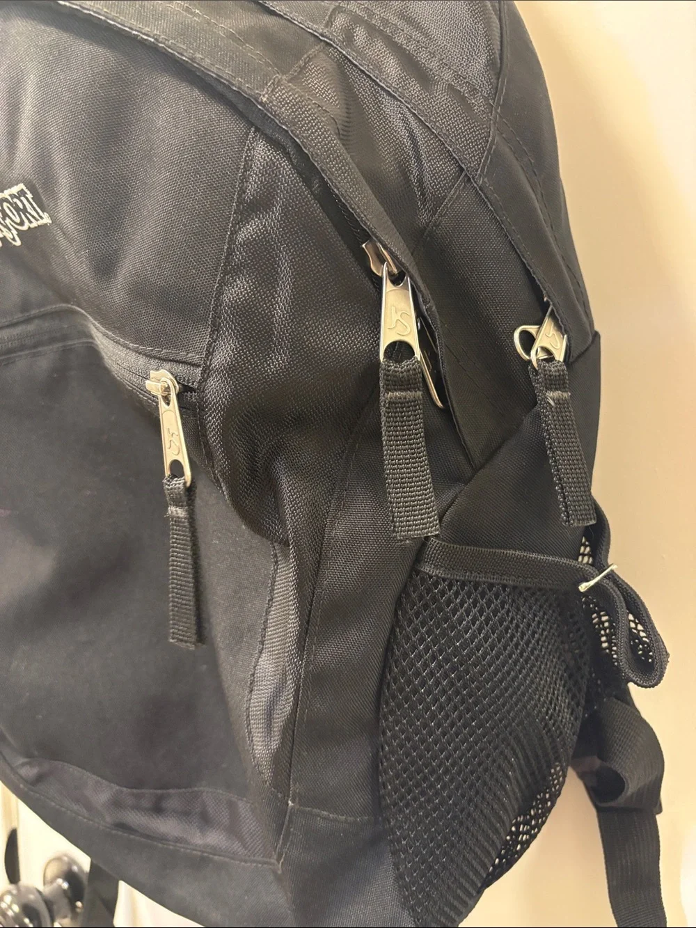 Jansport Black Everyday Backpack with Front Pocket